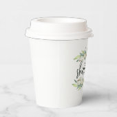 Gobelets En Papier Shalom (avec Lilies et Etoile de David) (Droite)