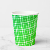 Gobelets En Papier Shamrock irlandais St Patrick's (Verso)