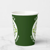 Gobelets En Papier Shamrock Mandala fête du 21ème anniversaire (Gauche)