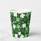 Gobelets En Papier Shamrock vert, St, Patrick's Day (Droite)