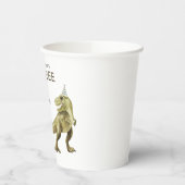 Gobelets En Papier Shark & Dino 3e anniversaire, Shark Dinosaur Party (Gauche)