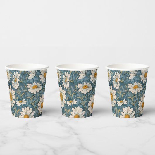 Gobelets En Papier Shasta Daisy (Multi)