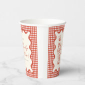 Gobelets En Papier She’s ready to pop baby shower (Droite)