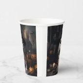 Gobelets En Papier Shih Tzu Citrouilles Halloween effrayant (Droite)