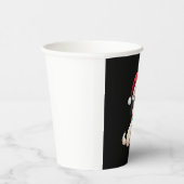 Gobelets En Papier Shih Tzu Santa Christmas Tree Lights Xmas Dog Love (Droite)