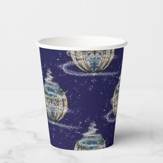 Gobelets En Papier Shimmery Ornament (Verso)