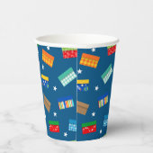 Gobelets En Papier Shobox Star Paper Cup - Bleu (Droite)