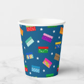 Gobelets En Papier Shobox Star Paper Cup - Bleu (Recto)
