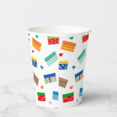 Gobelets En Papier Shoebox Love Paper Cup - Blanc (Droite)