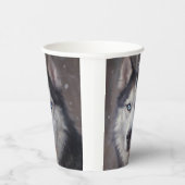 Gobelets En Papier Sibérien Husky (Droite)