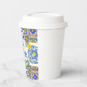 Gobelets En Papier Sicilian style,summer art       (Gauche)