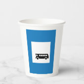 GOBELETS EN PAPIER SIGNE D'ARRÊT D'ARRÊT DE TRANSPORT PUBLIC (Recto)