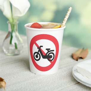 GOBELETS EN PAPIER SIGNE DE LA ROUTE AUTOBTO