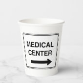 GOBELETS EN PAPIER SIGNE MÉDICALE (Recto)