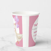 Gobelets En Papier Silly Goose 1er anniversaire (Droite)