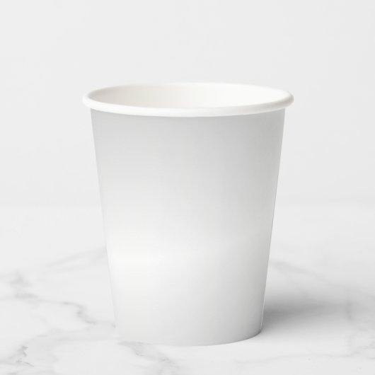 Gobelets En Papier Silver Golf Design Paper Cup (Verso)