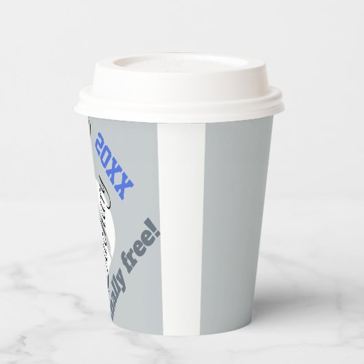 Gobelets En Papier Silver Grad Classe de NOM (Gauche)