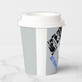 Gobelets En Papier Silver Grad Classe de NOM (Droite)