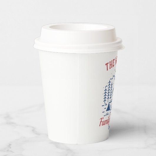 Gobelets En Papier Simple Aventure Camping Famille Voyage routier (Droite)