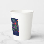 Gobelets En Papier Simple Contemporary Graphic (Gauche)