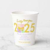 Gobelets En Papier Simple Elegant Christmas New Year Gift Box Bow (Recto)