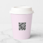 Gobelets En Papier Simple logo d'entreprise Moderne professionnel Ros (Verso)