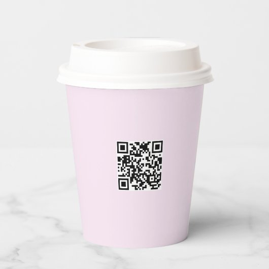 Gobelets En Papier Simple logo d'entreprise Moderne professionnel Ros (Verso)