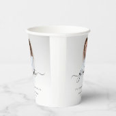 Gobelets En Papier Simple Moderne Photo Overlay Script 2024 Graduatio (Droite)