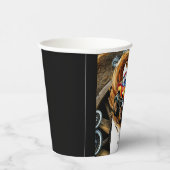 Gobelets En Papier Simple Road Monster Truck Anniversaire (Droite)