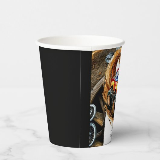 Gobelets En Papier Simple Road Monster Truck Anniversaire (Droite)