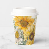 Gobelets En Papier Simple She’s Found Her Honey Bee Bridal Shower (Verso)