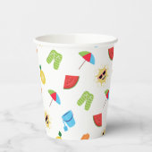 Gobelets En Papier Simplement été (Gauche)