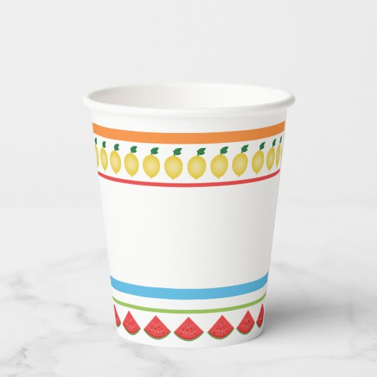 Gobelets En Papier Simplement été (Verso)