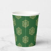 Gobelets En Papier Simply Christmas Collection - Flocon de neige (Droite)