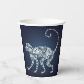 Gobelets En Papier Singe diamant (Recto)