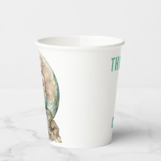 Gobelets En Papier Sirène (Gauche)