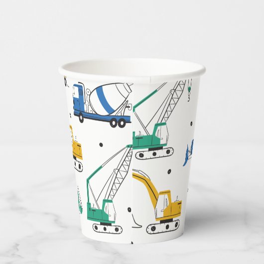 Gobelets En Papier Site de construction (Droite)