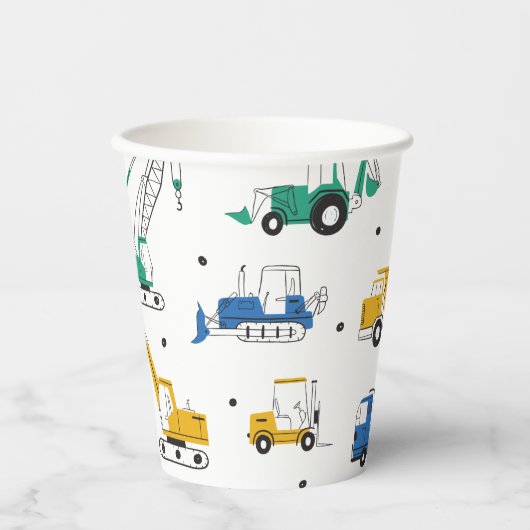 Gobelets En Papier Site de construction (Recto)