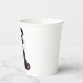 Gobelets En Papier Sitting Panda Bear Cartoon Illustration Artwork (Gauche)