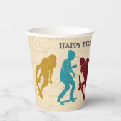 Gobelets En Papier Skate Park Skateboard Thème Ado Garçons Anniversai (Recto)