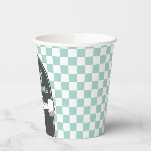 Gobelets En Papier Skateboard One Cool Dude 1er anniversaire (Gauche)