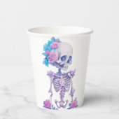 Gobelets En Papier Skeletons Pastelloween (Verso)
