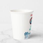 Gobelets En Papier Ski Fête Anniversaire Pistes Ski Snowboard (Droite)