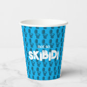 Gobelets En Papier Skibidi Toilet fête d'anniversaire (Verso)