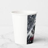 Gobelets En Papier Skunk à Santa Hat (Droite)