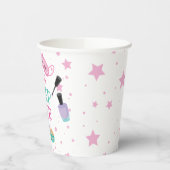 Gobelets En Papier Sleepover fête noire rose violet d'interpolation p (Gauche)