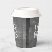 Gobelets En Papier SlipperyJoe's I Like Boys sale tableau noir (Droite)