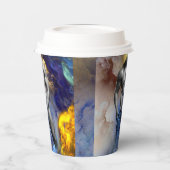 Gobelets En Papier SlipperyJoe's Man steamy shirt abs six pack (Gauche)