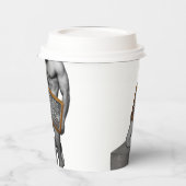 Gobelets En Papier SlipperyJoe's Thanksgiving man hot six pack abs un (Gauche)