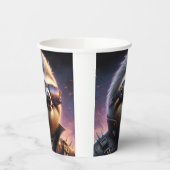 Gobelets En Papier Sloth Cyberpunk (Gauche)